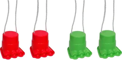 Produktbild von OA Laufdosen ''Dino-Füße'', 2-fach sort.