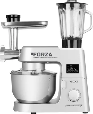 Produktbild von ECG Küchenmaschine FORZA 5500 Giorno Argento