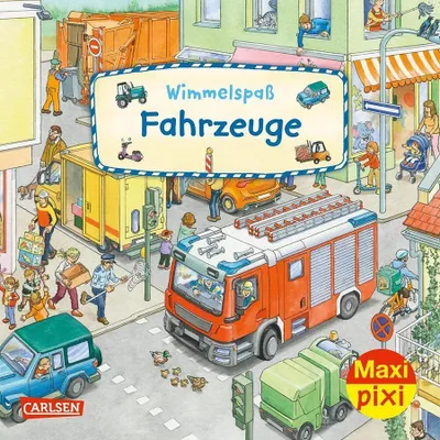 Obrázek produktu pro Maxi Pixi 422: Wimmelspaß Fahrzeuge