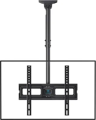 Produktbild von Famanu TV-Deckenhalterung verstellbar und drehbar für 26-65 Zoll Bildschirm - bis 50 kg - VESA 400 x 400