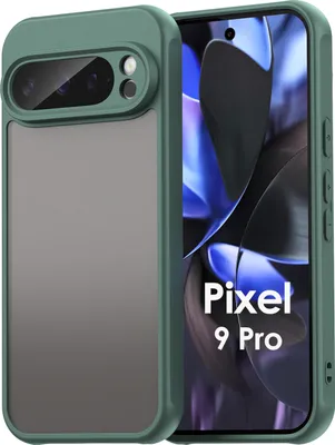 Produktbild von Handyhülle für Google Pixel 9 Pro Matt Stoßfest Schutzhülle Back cover in Grün