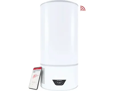 Zdjęcie produktu dla Ariston LYDOS HYBRID WI-FI 100, Hybrydowy (zbiornik i bezzbiornik), Poziomy/Pionowy, 1200 W, 100 l, Bojler typu combi, Wewnętrzna