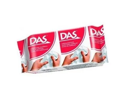 Zdjęcie produktu dla Biała glinka modelarska samoutwardzalna Das 150g