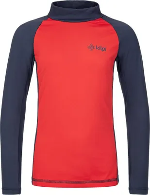 Produktbild von Kinder-Funktions-Langarmshirt Kilpi WILLIE-J, ROT, Größe 134