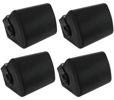 Imagen del producto de Altavoz exterior resistente al agua - Woofer de aluminio de 5,25 pulgadas - Potencia de 600 vatios - Conexión por cable - Altavoz para montaje en pared