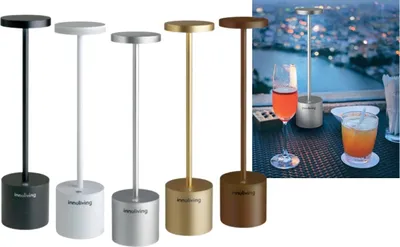 Immagine prodotto di Innoliving - Lampada led da tavolo - nera