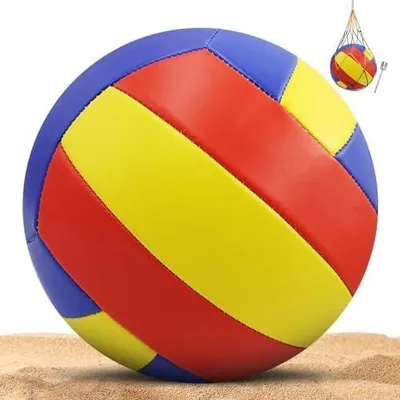 Produktbild von Volleyball, Soft-Touch-Volleyballball, Beachvolleyball, Offizielle Beachvolleyball Größe 5, Volleyball für Outdoor Indoor Spiel, Geburtstagsgeschenk für Kinder, Jugendliche, Erwachsene