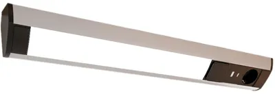Produktbild von kalb | LED Unterbauleuchte mit Schalter u. 230V Steckdose USB-Port Typ A u. C Silbergrau