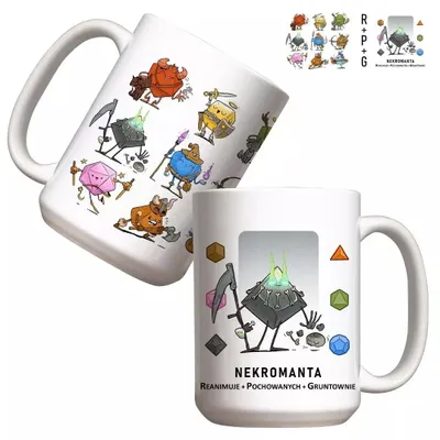 Obrázek produktu pro Kubek – RPG – Nekromant 440 ml – Molom