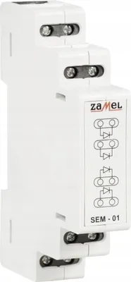 Obrázok produktu pre Vstupný izolátor SEM-01 4 vstupy 230V AC EXTA Zamel
