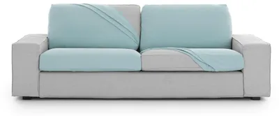 Sofa-Bezug S marineblau, elastisch, 94% Polyester, 6% Elastan