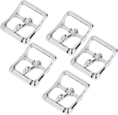 Produktbild von TIKATARER Grtelschnalle, 5pcs Grtelschnalle Einfache Stilvolle Bundesschnalle Einfache Installation Metallschnalle Austausch Zum Herstellen von Beutel Brieftasche Haustierkragen