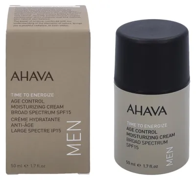 Immagine prodotto di Ahava Men T.T.E. Crema idratante Age Control SPF15