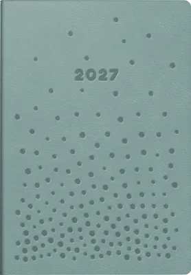Produktbild von rido/idé 7011055047 Taschenkalender Mod. partner/Industrie I 2027 "Dots" A7, Kunstleder