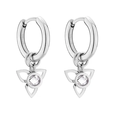 Image de Boucles d'oreilles rondes et ludiques 2en1 TJ-0016-F-15
