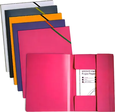Produktbild von Aktenmappe FileLastic A4 Classic-Farben sortiert für bis zu 30 mm