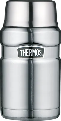 Image de THERMOS STAINLESS KING FOOD JAR 0,71 l Thermobecher stainless steel mat | HAN 4001205071 | EAN 5010576927668