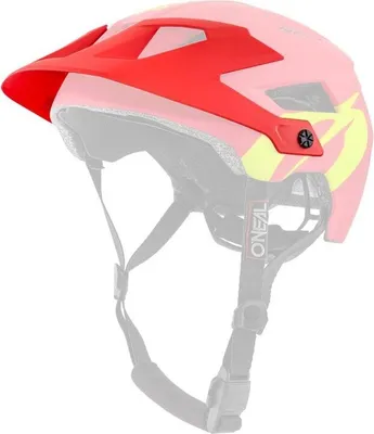 Produktbild von ONeal-Ersatzvisier-DEFENDER-Helm-SOLID-rot