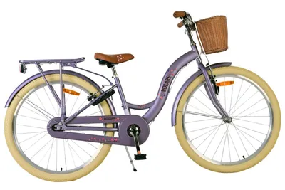 Immagine prodotto di Bicicletta per bambini Volare Blossom - Ragazza - 26 pollici - Viola - Due freni a mano