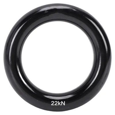 Produktbild von 22KN Abseilring, Aluminiumlegierung, runde Seilverbindung für Outdoor-Wandern, Klettern