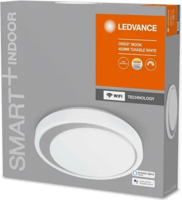 Produktbild von LEDVANCE SMART+ Orbis Moon 480 mm – Tunable White Deckenleuchte (Wi‑Fi)