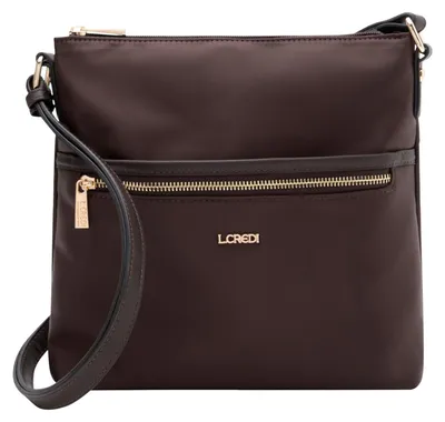 Imagen del producto de L.CREDI bolso bandolera Alena Crossbody Bag Brown marrón oscuro