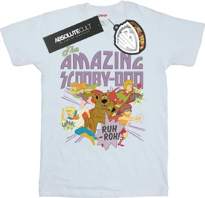 Produktbild von Scooby Doo - "The Amazing" T-Shirt für Damen BI1472 (XL) (Weiß)