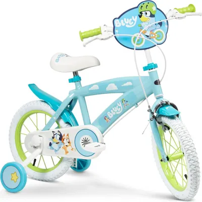 Produktbild von 14 Zoll Kinder Mädchen Jungen Fahrrad Kinderfahrrad Rad Bike Bluey Toi