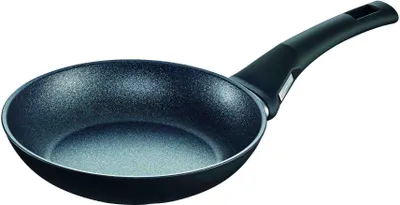Produktbild von Berndes Bratpfanne Balance Induction Enduro 20cm, Rund, Allzweckpfanne, Schwarz, Aluminium, 4,5 mm, Keramik, Gas, Halogen, Induktion