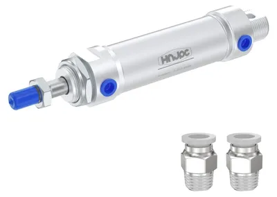 Obrázok produktu pre Miniatúrny pneumatický valec, priemer 16 mm, zdvih 50 mm, dvojčinný