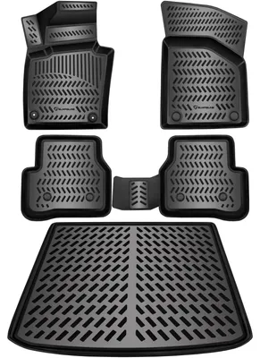 Produktbild von Gummimatten & Kofferraumwanne Set für VW PASSAT B6 2005-2010 VARIANT / KOMBI