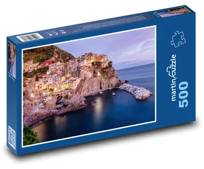 Zdjęcie produktu dla Puzzle 500 Manarola - Perła Włoch - martinpuzzle