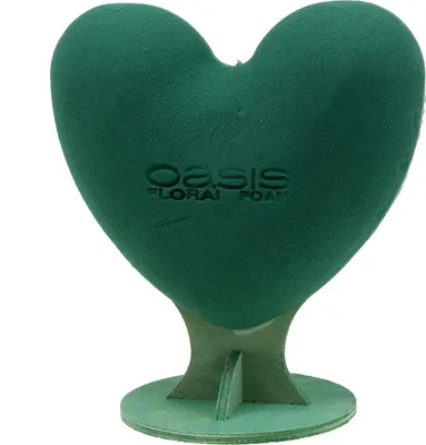 Produktbild von OASIS® BIOLINE® 3D Herz 23 x 27 x 12,5 cm – Frischblumen-Steckschaum