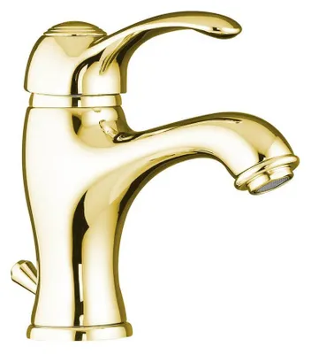 Produktbild von Sapho KIRKÉ Waschtischarmatur mit Ablauf, Gold