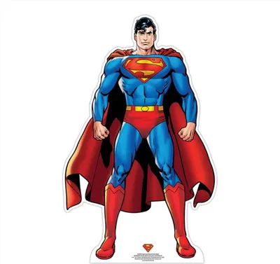 Produktbild von DC Comics Pappaufsteller (Stand Up) - Superman Comic Style (92cm)