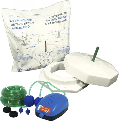 Produktbild von Anti Ice Eisfreihalter - SET 3 / Teich Belüftung Winter Komplett-Set