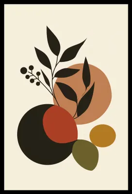 Produktbild von Poster 30x45cm Sonnenuntergangsfläche
