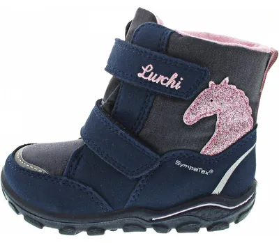 Produktbild von Lurchi Kalea Klettlauflernstiefel TEX blau in Gr. 20