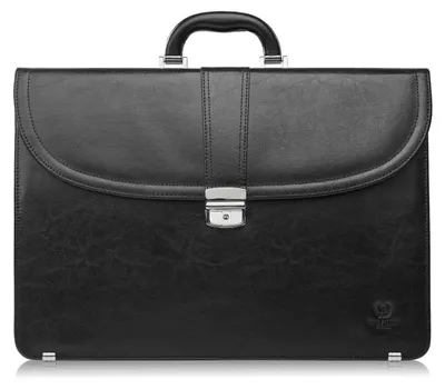 Produktbild von Herren Leder Hand und Schulter Aktentasche elegant schwarz Paolo Peruzzi S-42-BL