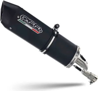 Produktbild von GPR Slip-On Auspuff Furore Evo4 Schwarz für Fantic Motor XMF 125