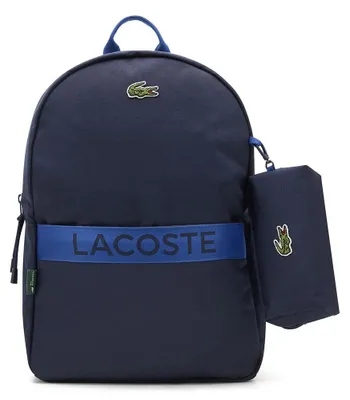 Immagine prodotto di Zaino Lacoste Kids 9a6214, colore blu, per bambini, taglia unica