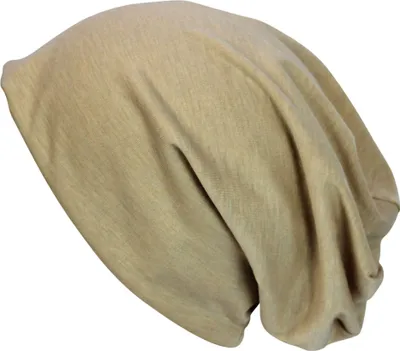 Produktbild von Glamexx24 Beanie Mütze für Herren und Damen: Uni Mütze Damen Winter Fleece Mütze Herren, Long Klassische Slouch Jersey Beanie Mütze für den Frühling, Herbst und Winter-Farbe: Beige -Größe: One size