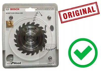 Produktbild von Bosch Sägeblatt für Holz 110x20mm 20 Zähne 2608644328