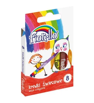 Produktbild von Kerzenstifte 8 Farben FIORELLO