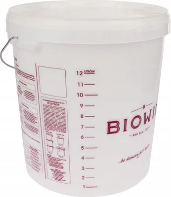 Produktbild von Gärbehälter 15L + Deckel, Plastikeimer für die Gärung