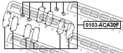Obrázek produktu pro Febest 0103-Aca30F