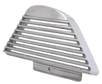 Image de Cache-batterie latéral pour moto en aluminium moulé sous pression, poli, robuste, résistant et élégant, pour Monkey Bike Z50 et Z50J (côté gauche)