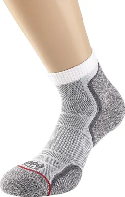 Immagine prodotto di 1000 Mile calzini da corsa donna - Calzini sportivi Run Anklet - bianco/grigio