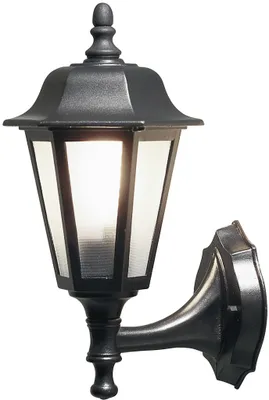 Produktbild von Konstsmide Terra schwarz lackiertes Aluminium, klares Glas 7094-750