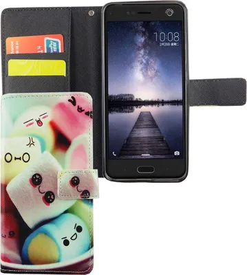 Produktbild von Handyhülle Tasche für Handy ZTE Blade V8 Schriftzug Marshmallows